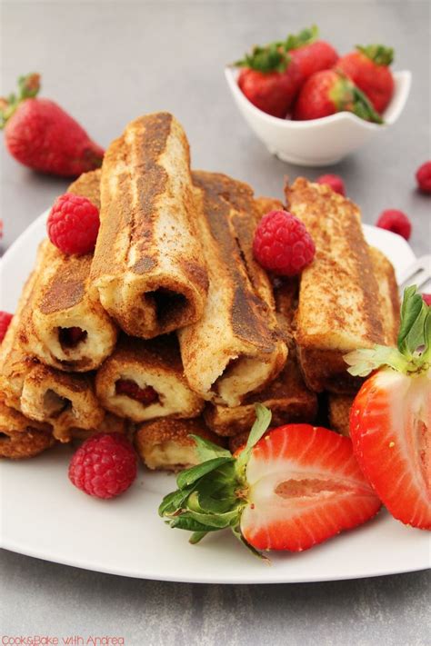 French Toast Roll Ups Candb With Andrea