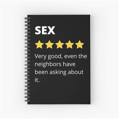 cool stickers with funny sex quotes spiral notebook for sale by saitielvis redbubble