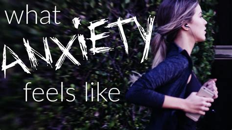 When they are faced with certain task or. What Having Anxiety Feels Like - YouTube