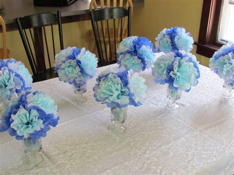 Find out about genuine and. Some serious Nesting... | Boy baby shower centerpieces ...