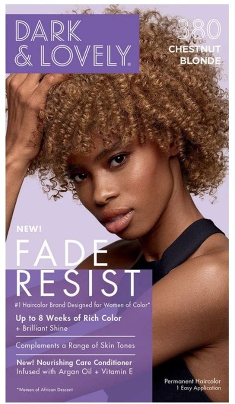 Dark And Lovely Fade Resistant Rich Conditioning Color 380 Chestnut