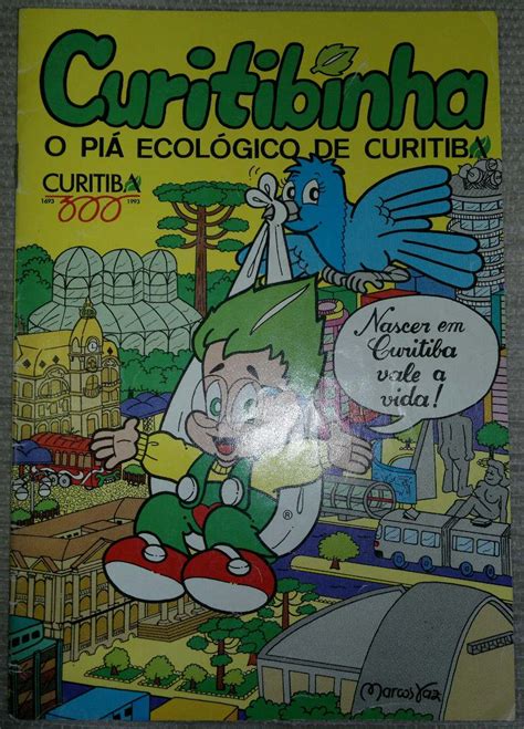 Gibi Curitibinha O Piá Ecológico De Curitiba Anos R em Mercado Livre