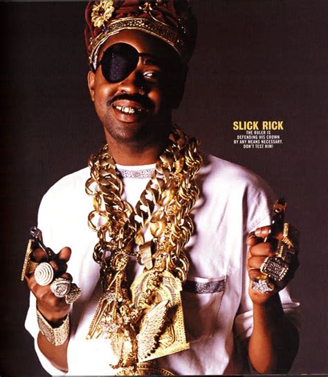 Slick Rick Hip Hop 80s 90s Mind State Pinterest