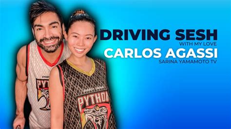 driving sesh with my love carlos agassi youtube