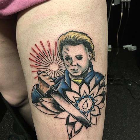 Michael Myers Symbol Tattoo