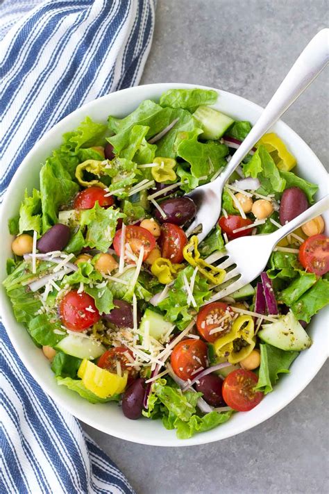 Italian Salad Easy Enough For A Weeknight And The Best Side Salad To