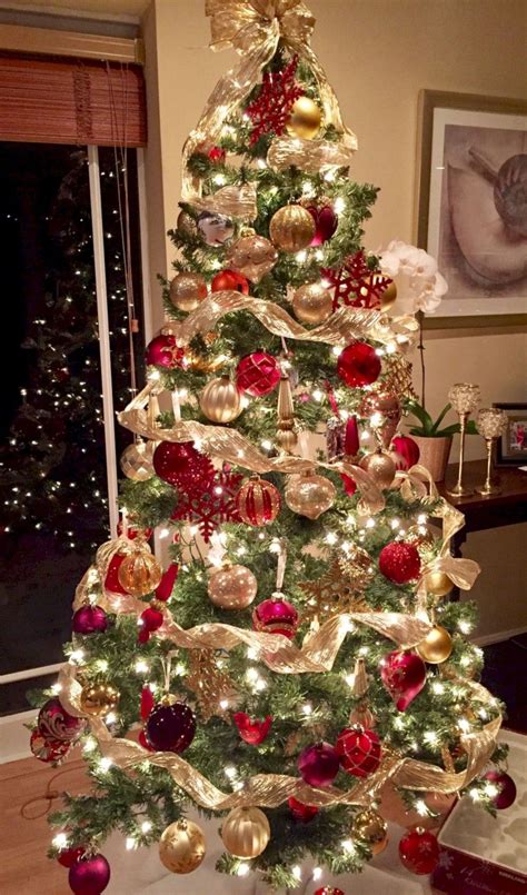 Cool 40 Most Beautiful Christmas Trees Christmas Celebrations 2018 Gurudec Gold