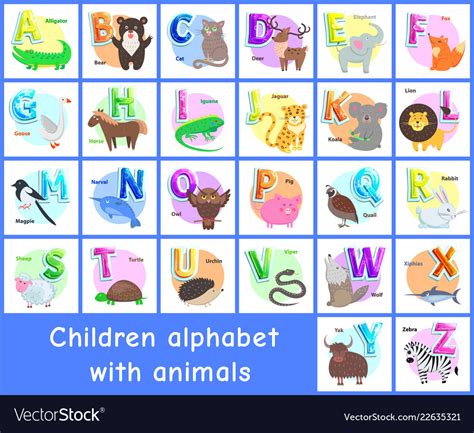 Kids Alphabet Poster