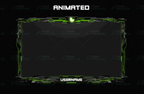 20 Top Animated Twitch Overlays Webcam Stream Overlays Reviewed