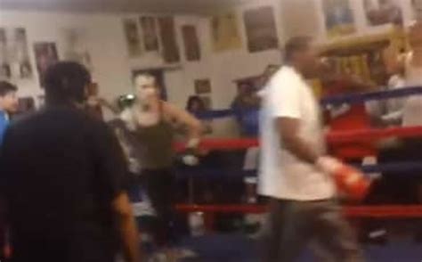 Watch Floyd Mayweathers Dad Gets Sucker Punched Then All Hell Breaks