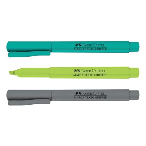 Marca Texto Faber Castell Grifpen Cores Novas