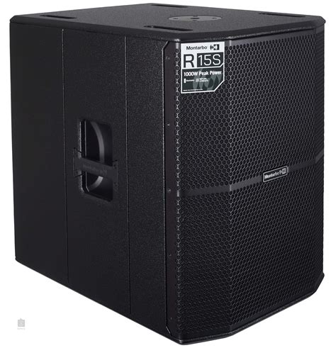 MONTARBO R15S Set Powered Subwoofer