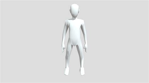 Low Poly Person 3d Models Sketchfab