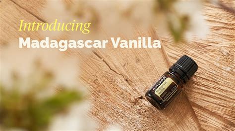 Introducing Doterra Madagascar Vanilla 5ml Youtube
