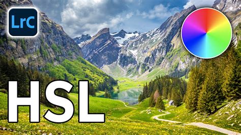 Hsl Color Panel In Lightroom How To Use It Youtube