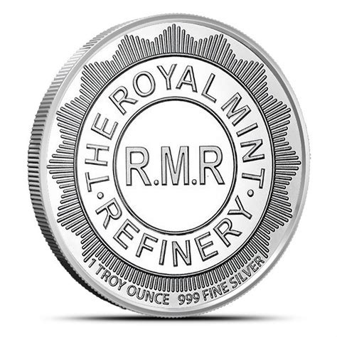 1 Oz Silver Shield Round New Royal Mint Refinery Provident Metals™