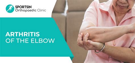 Arthritis Of The Elbow Sportsin Orthopaedic Clinic Dr Bernard Lee