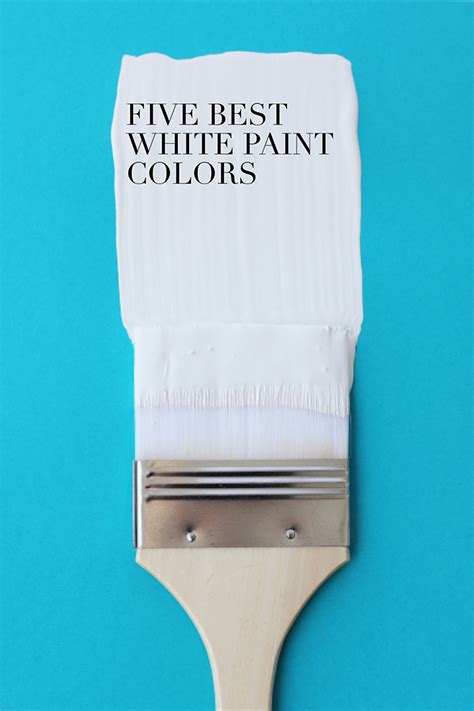 Standard White Paint Color Alice And Lois5 Best White Paint Colors