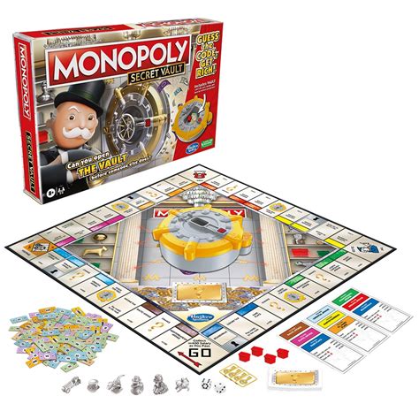 Monopoly Secret Vault With Vault Board Game From Hasbro Shopee Malaysia