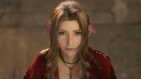 Aerith Gainsborough Final Fantasy Vii Video Game Characters Video Game Girls Looking At Viewer
