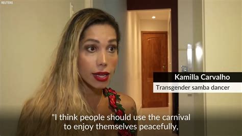 Transgender Samba Star Sparks Debate Ahead Of Rio S Carnival Youtube