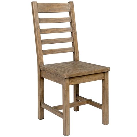 Make mealtimes more inviting with comfortable and attractive dining room and kitchen chairs. Farmhouse Reclaimed Wood Dining Chair, Ladder Back | Zin Home