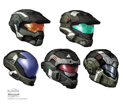 Halo Reach Helmets Armor Concept Helmet Helmet Concept