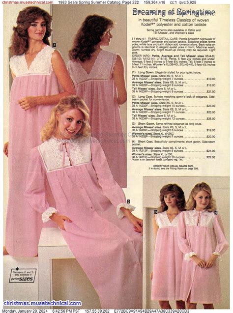 1983 Sears Spring Summer Catalog Page 222 Catalogs And Wishbooks