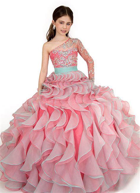 2016 Pink Sweetheart Princess Dress The Baby Birthday Party Show Small