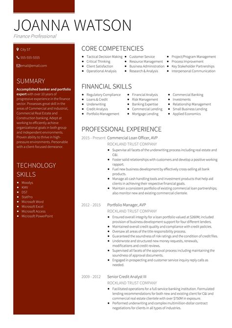 What are the resume types you can use? 18 Best Banking Sample Resume Templates - WiseStep | Sample resume templates, Job resume ...