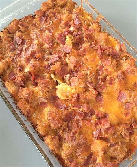 Overnight Tater Tot Breakfast Casserole Building Our Story