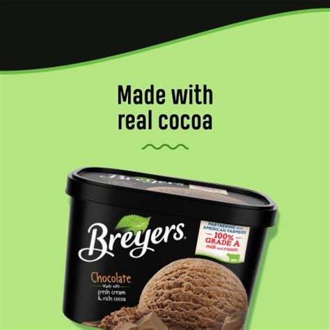 Breyers Chocolate Ice Cream Tub 48 Oz Kroger