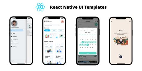 React Native Ui Template Free Printable Templates