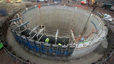 Time Lapse Footage Captures Construction Of Massive Underground Storage