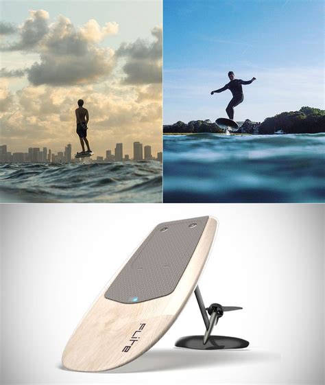 Fliteboard All Electric Surfboard Lets You Glide Above Water