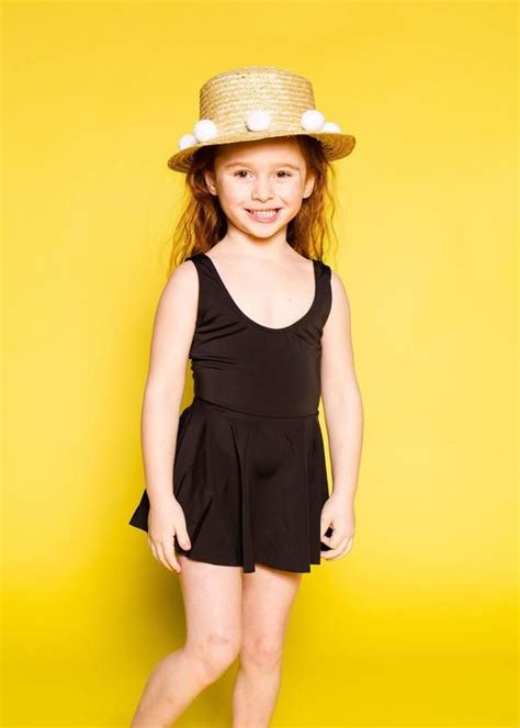 Little Girls Swimsuit Crop Tops And High Waisted Bottoms Check Out Our