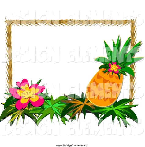 Pineapple Border Clipart 10 Free Cliparts Download Images On