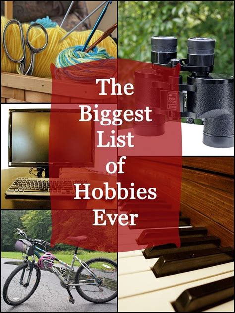 An Enormous List Of Hobbies Hobbies For Adults Hobbies To Try Cheap