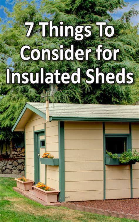 Get an understanding about the importance and what is involved in insulating a floor slab. 7 Things to Consider for Insulated Sheds - Countryside