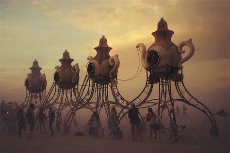 Surreal Photos Capture The Carefree Essence Of Burning Man Festival