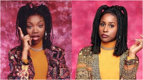 Brandy Shows Love To Issa Rae For Her 90s Black Tv Icons Photo Shoot Rnb