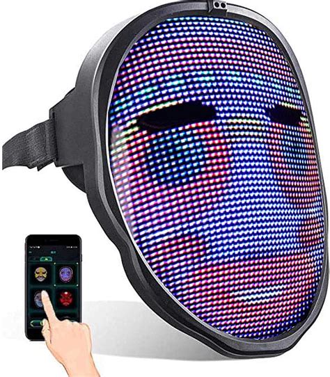 Buy Led Mask With Programmable Bluetooth Mask Full Color Led Mask For