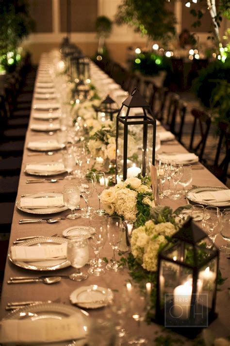 50 Awesome Wedding Reception Table Setting Ideas Wedding Reception