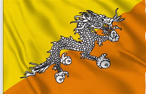 Bandiera Bhutan In Vendita Bandiera Del Bhutan