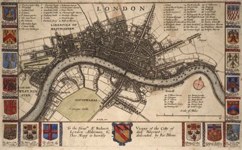 1673 Map Of London Old Maps Of London Great Plague Of London London Map