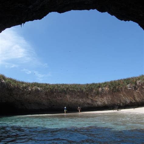 Hidden Beach Islas Marietas Mexicon Atlas Obscura