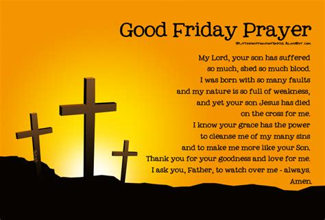 A Good Friday Prayer