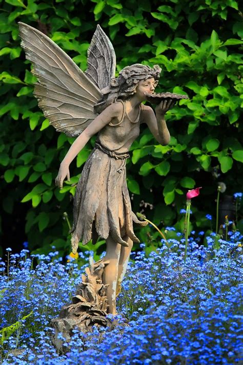 Fairy Wings Fairy Garden Garden Statues Beautiful Gardens