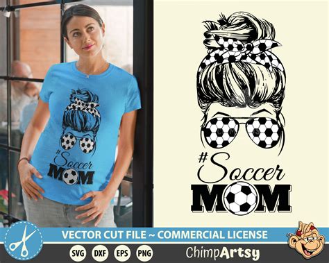 Soccer Svg Messy Bun Svg Foster Mom Messy Bun Svg Soccer Etsy Singapore