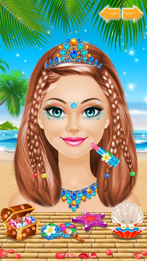 New girls games exclusive games adventure games animal games baby games caring games celebrity games cooking games creative games dollhouse games dress up makeover games for girls. Tropical Princess Salon: Spa, Make Up and Dressup Games ...
